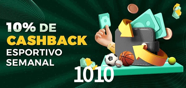 10% de bônus de cashback na 1010